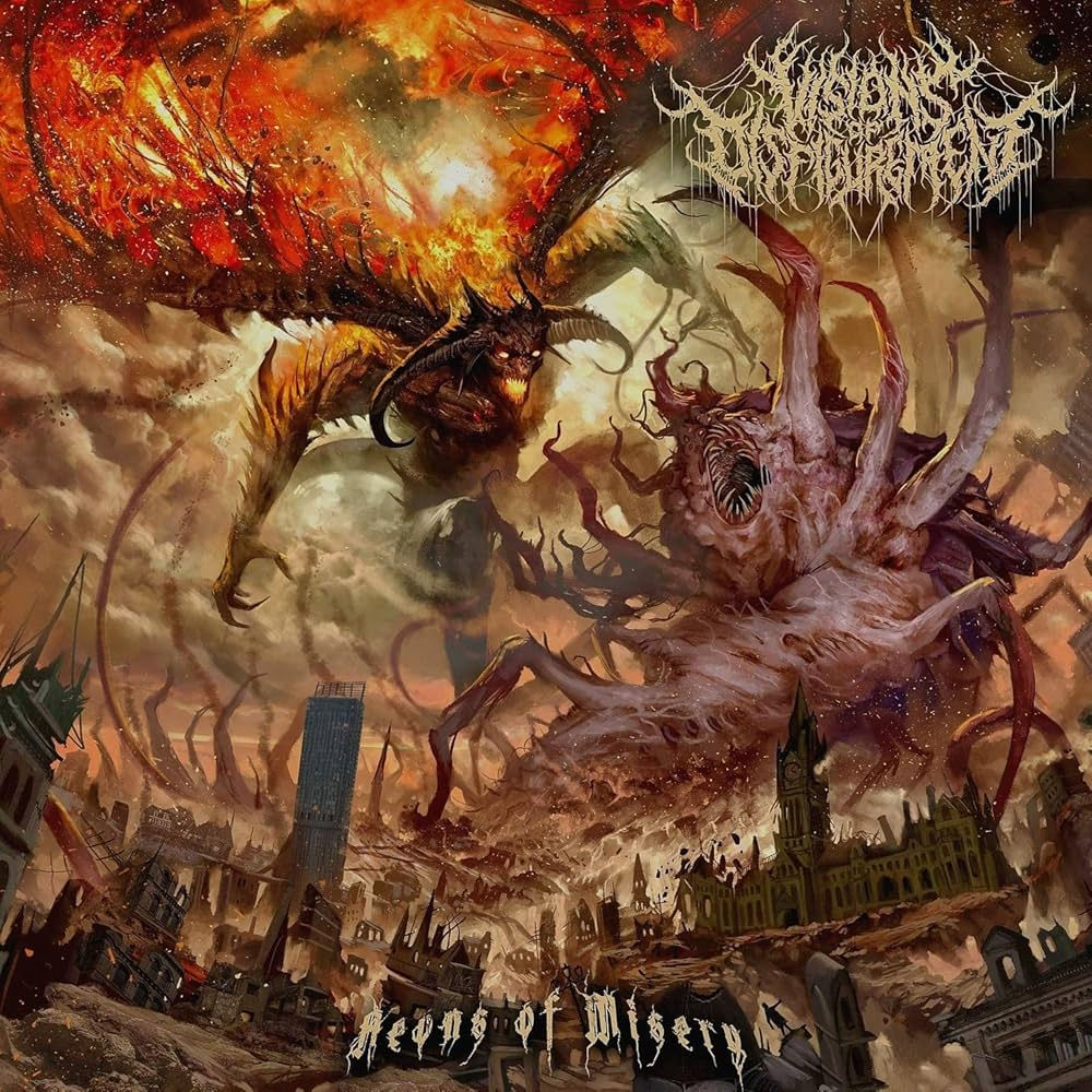 Visions Of Disfigurement - Aeons Of Misery LP