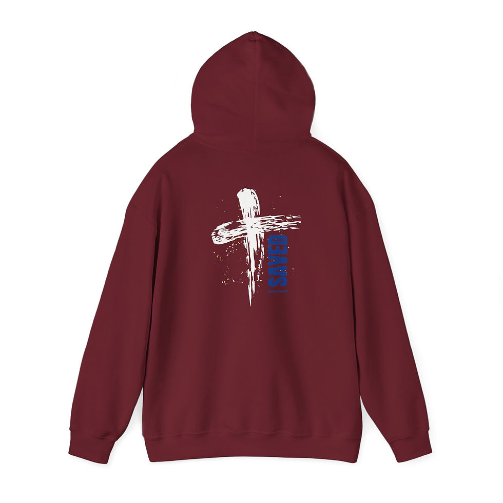 Thumbnail: "Saved" Hooded Sweatshirt