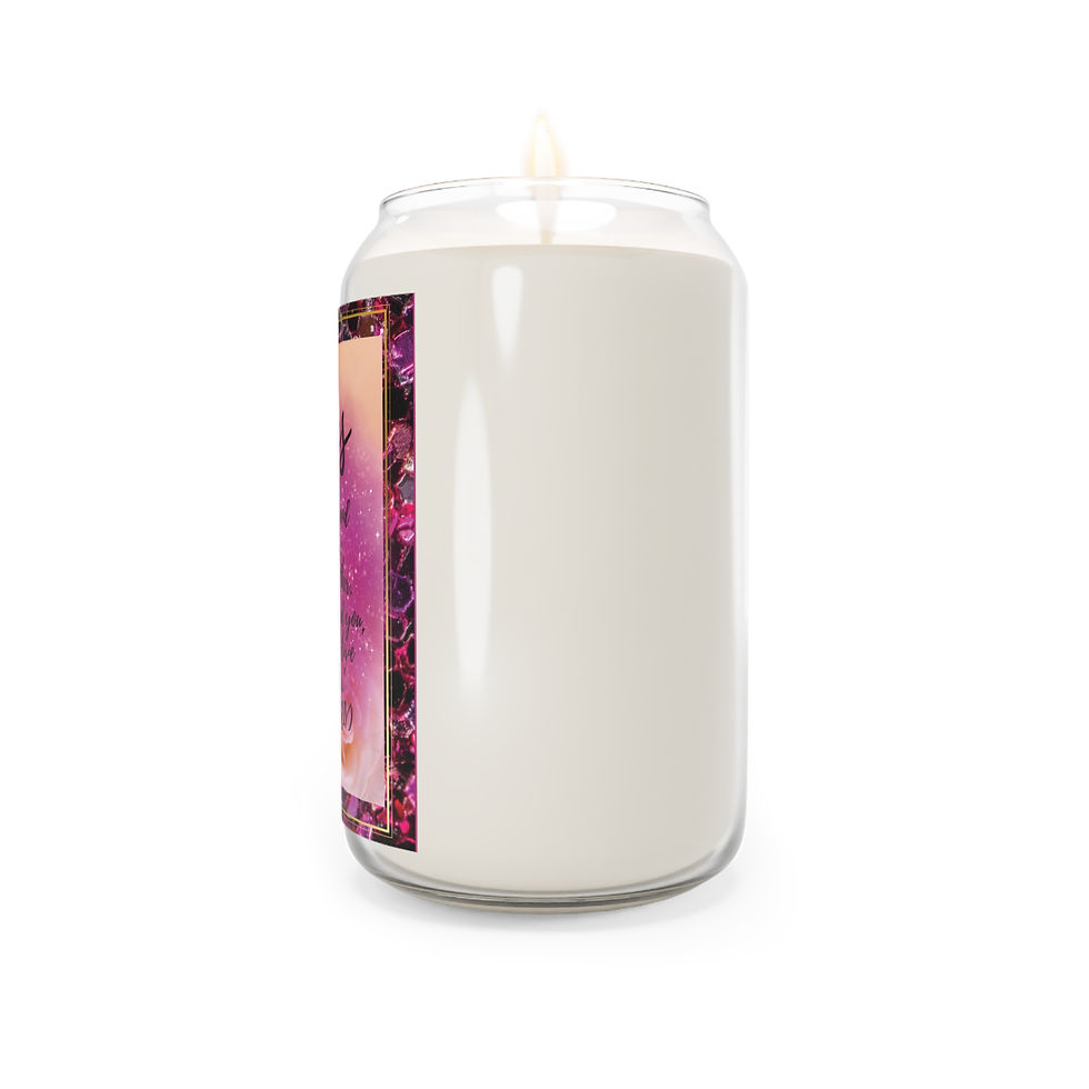 Thumbnail:  "A new command I give you" Scented Candle, 13.75oz