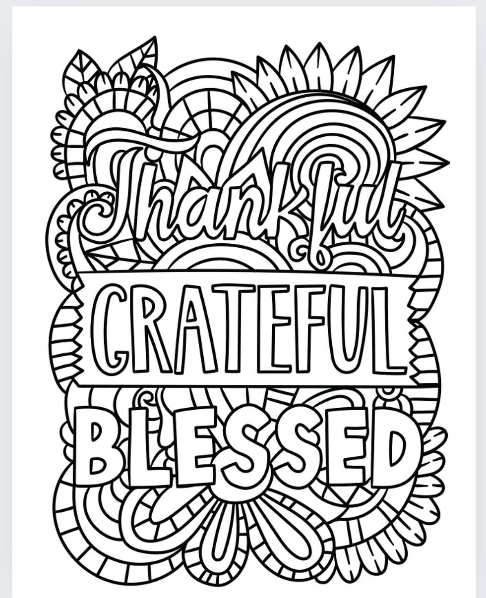 Thumbnail: "Blissful Hues: A therapeutic Coloring Book" DIGITAL (PDF)