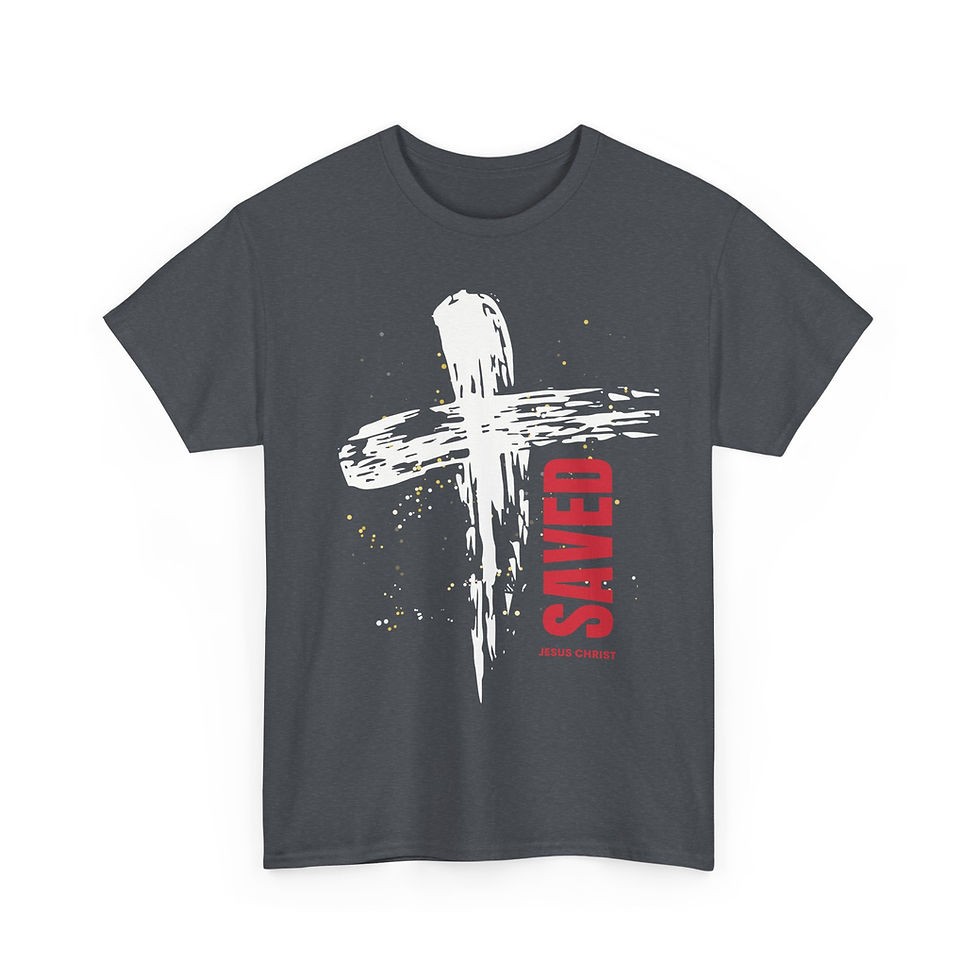 Thumbnail:  " Saved” Tee shirt