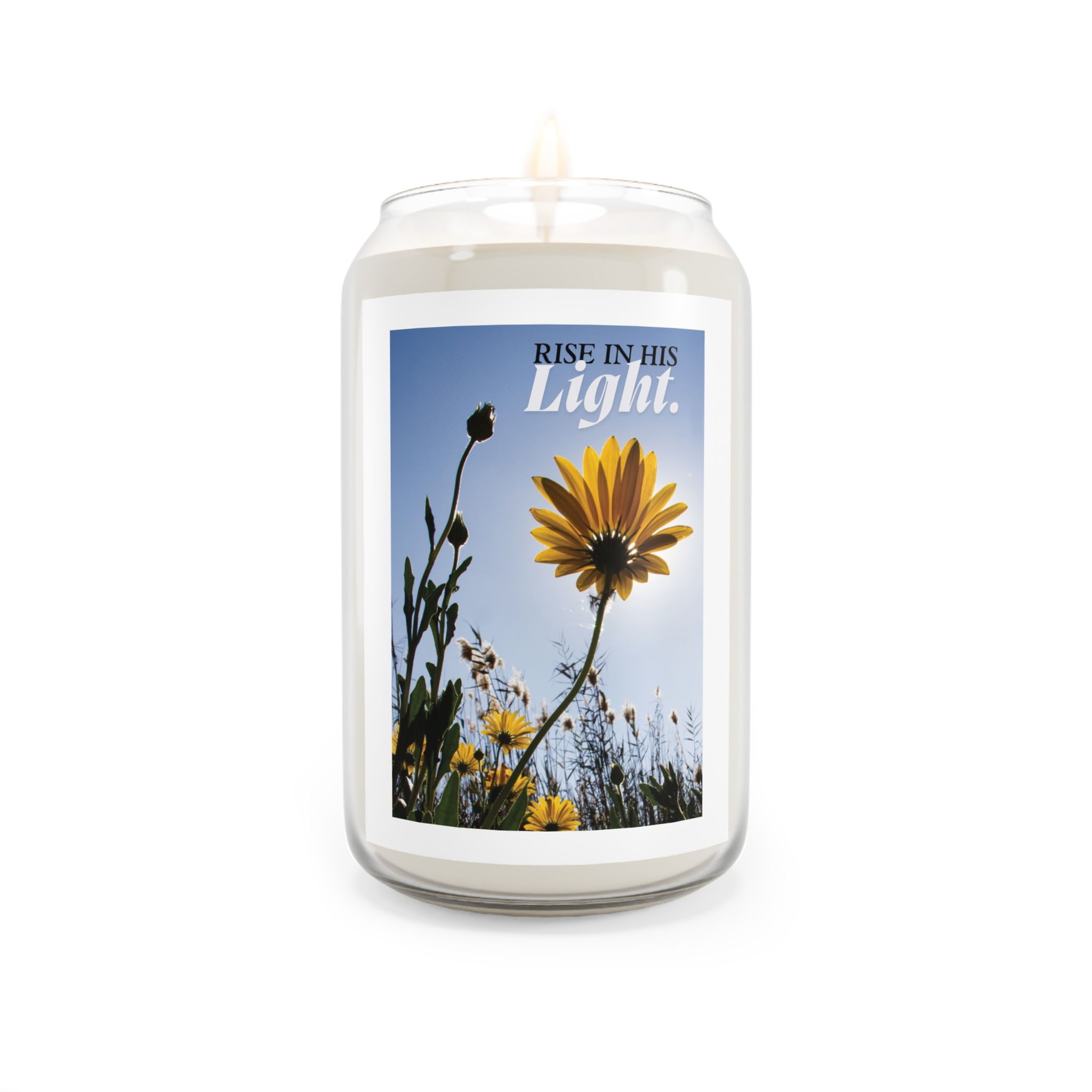  "Rise In His Light" Scented Candle, 13.75oz