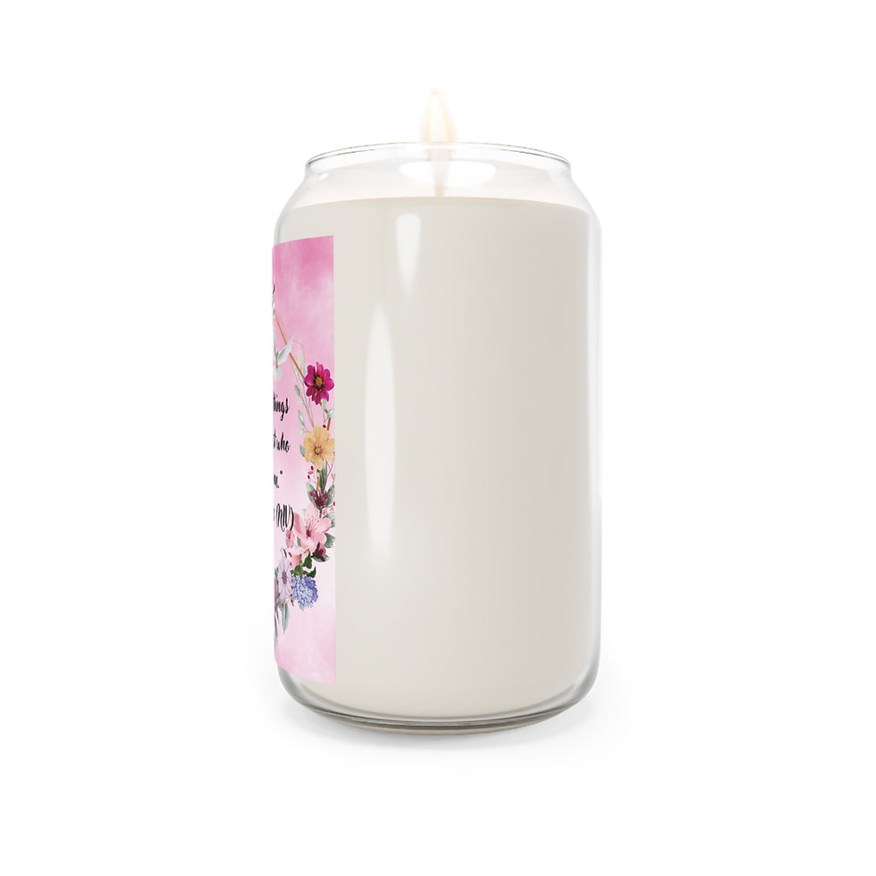 Thumbnail: "I Can Do All Things Through Christ Who Strengthens Me" Scented Candle, 13.75oz