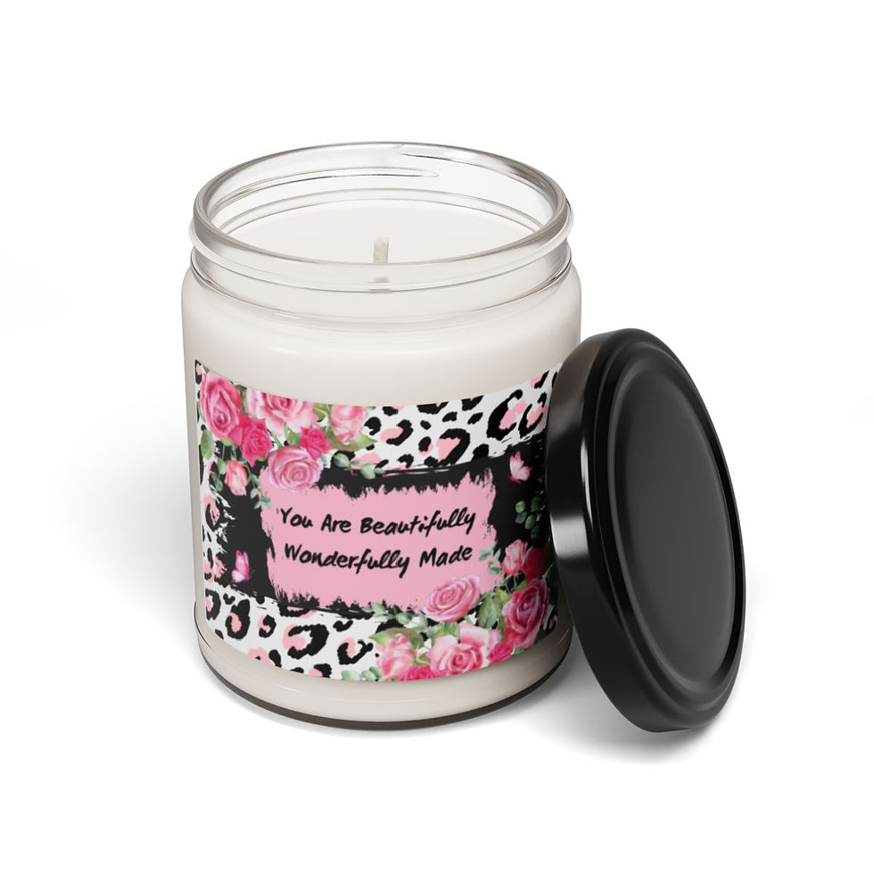 Thumbnail: "You Are Beautifully Wonderfully Made" - Scented Soy Candle, 9oz