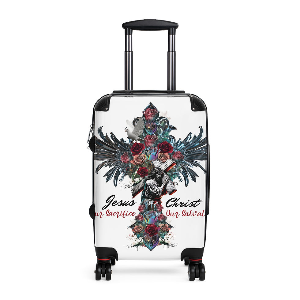 Thumbnail: "Jesus Christ: Your Sacrifice, Our Salvation" Suitcases