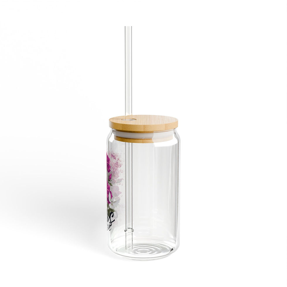 Thumbnail: "Jesus Is Love" Sipper Glass, 16oz