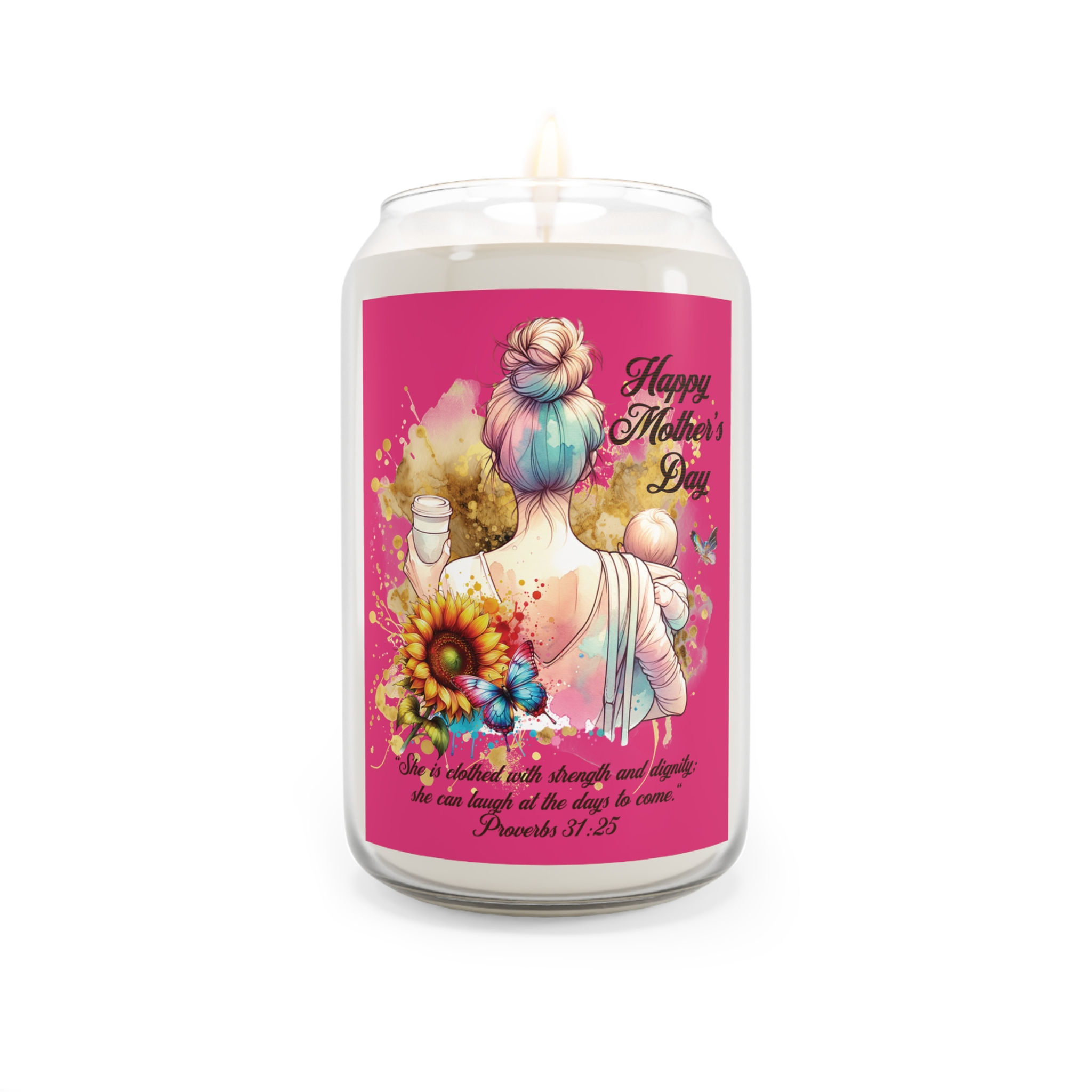 "Happy Mother's Day" Scented Candle, 13.75oz