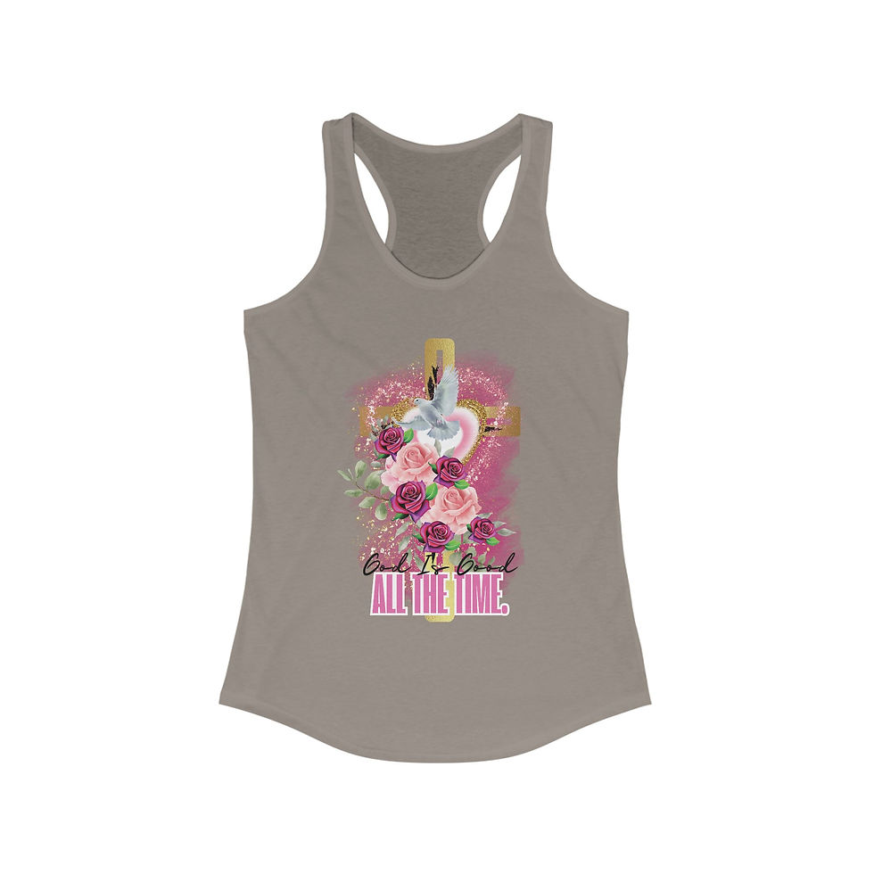 Thumbnail: "God Is Good All The Time" Racerback Style