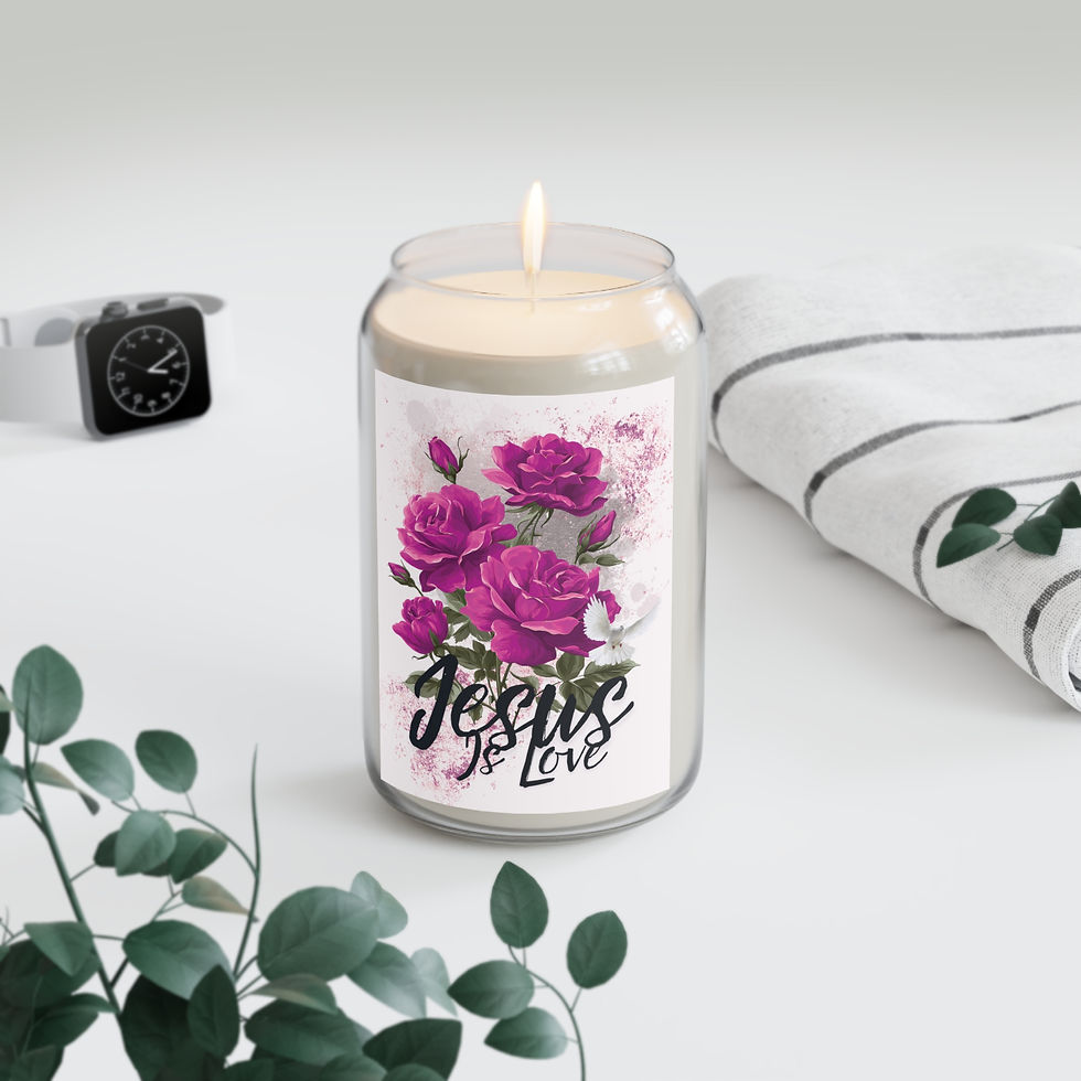 Thumbnail: "Jesus Is Love" Scented Candle, 13.75oz