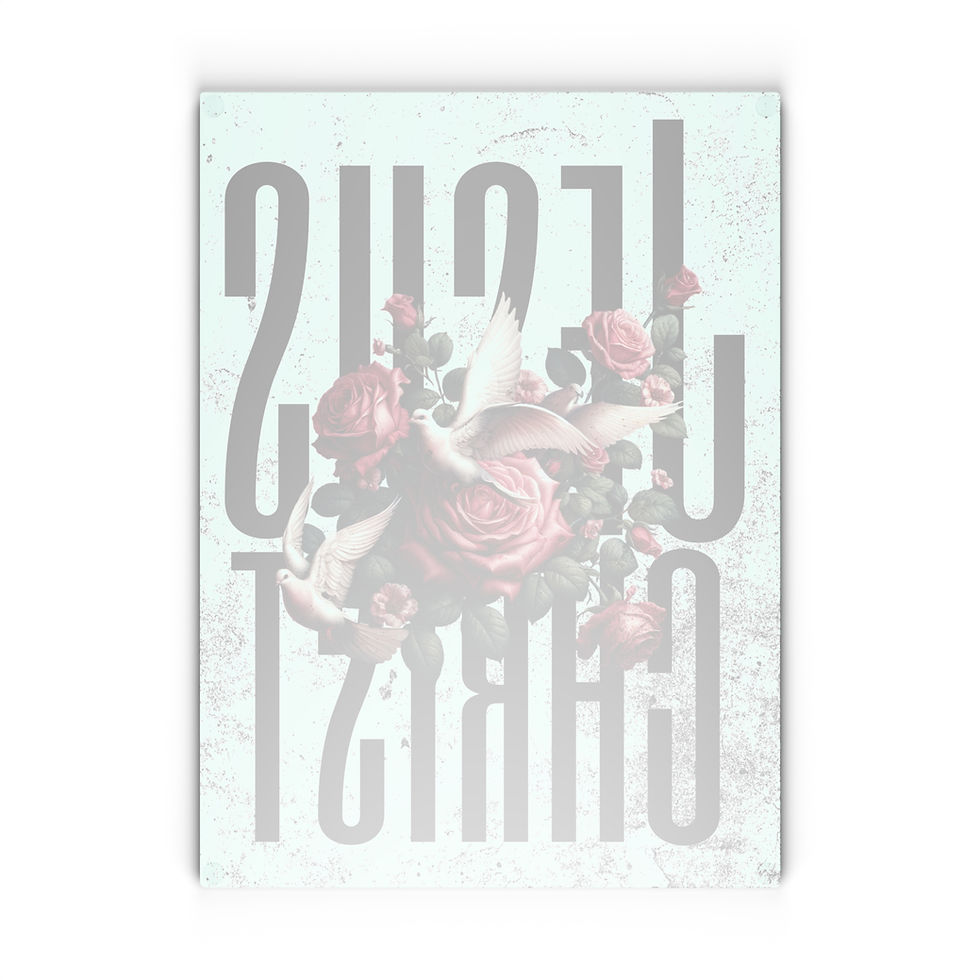 Thumbnail: "Jesus Christ" Glass Cutting Board