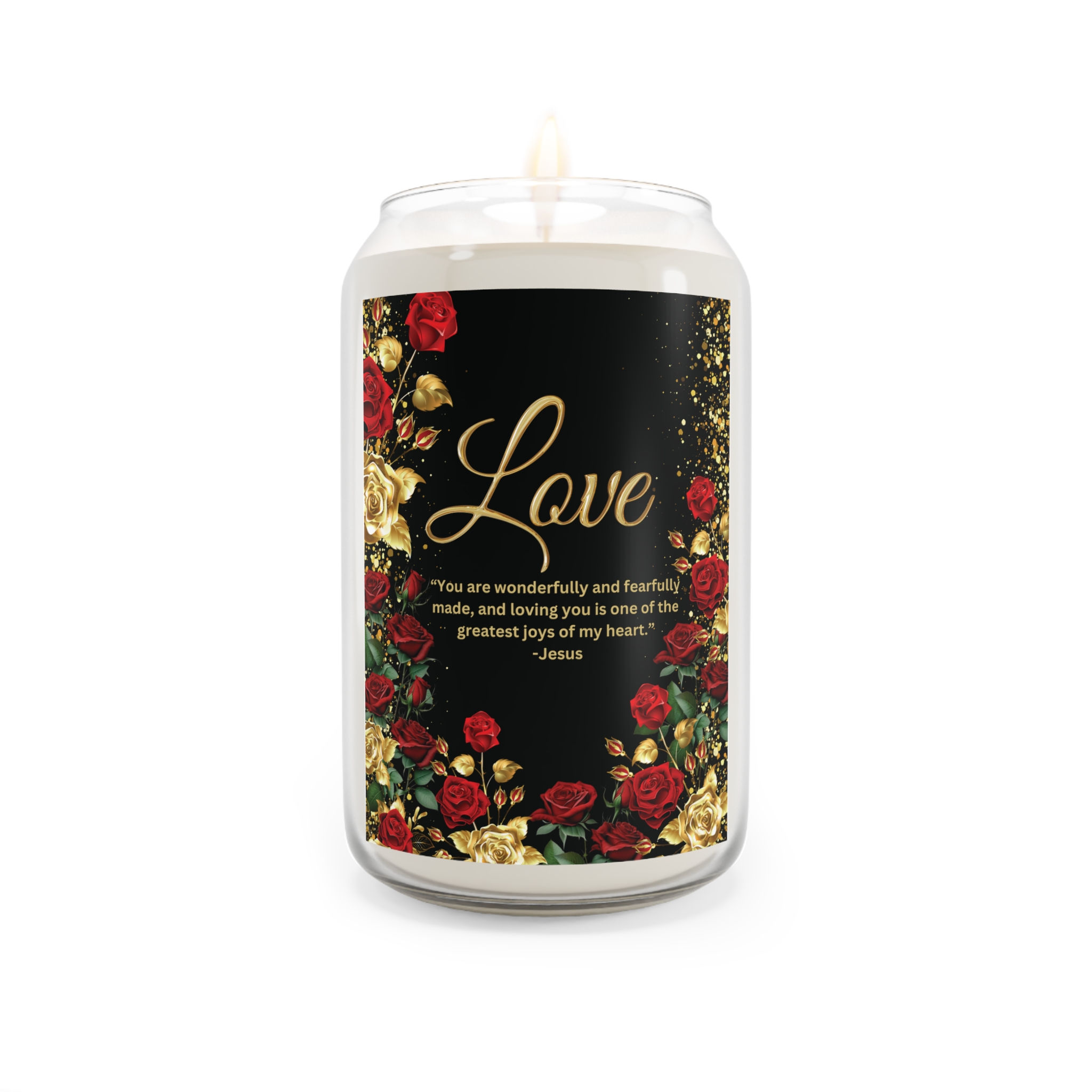 "Love" Scented Candle, 13.75 oz