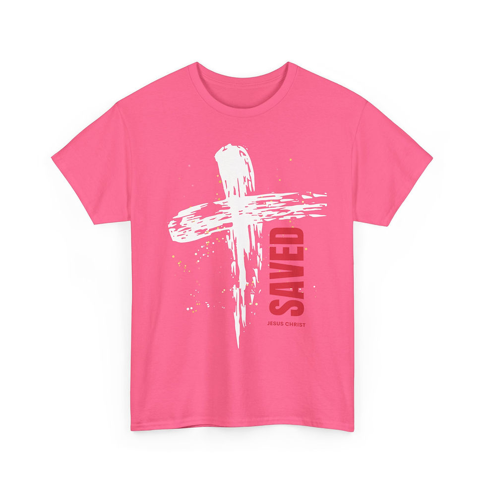 Thumbnail:  " Saved” Tee shirt