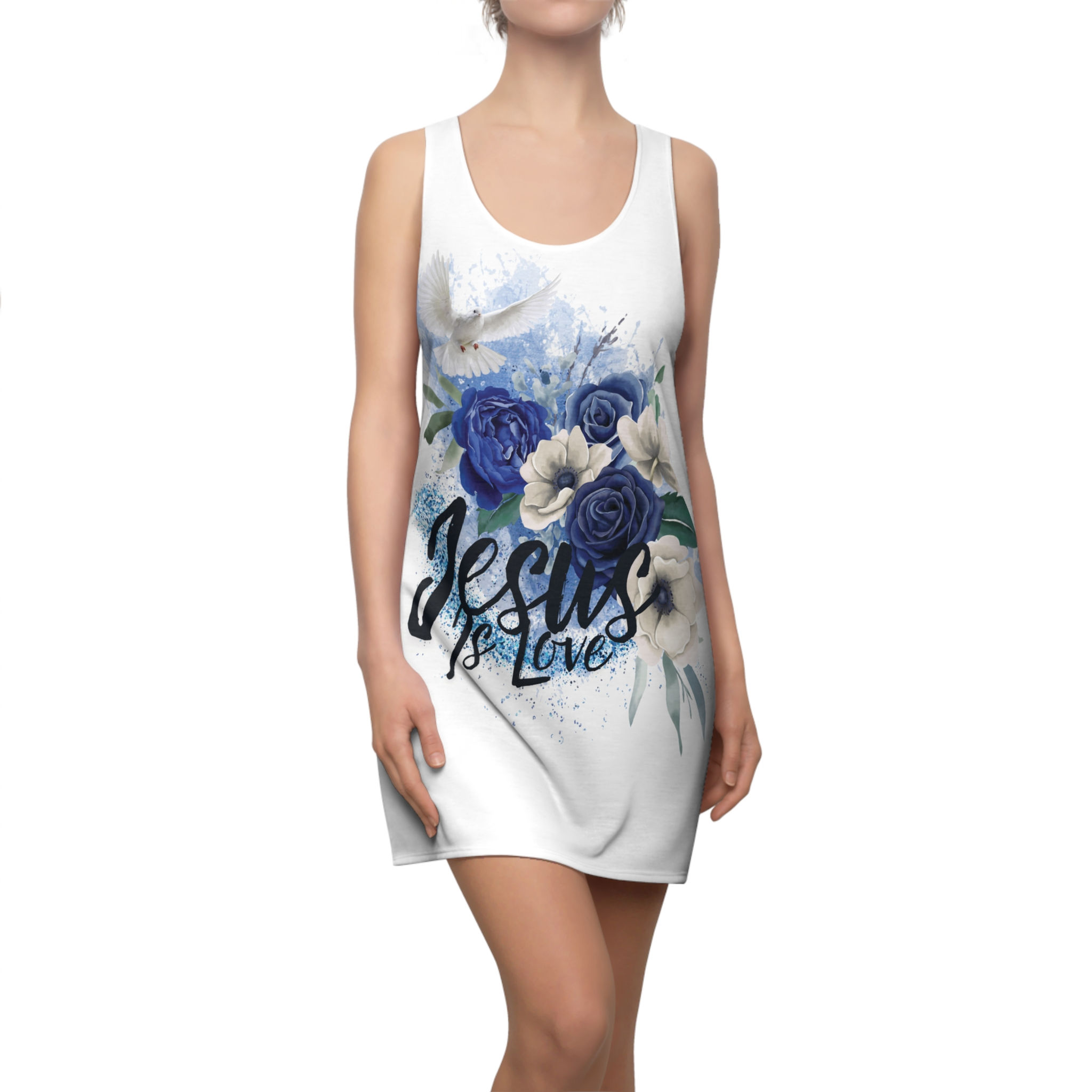 "Jesus Is Love" Racerback Dress