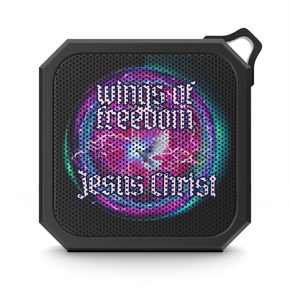  "Wings of Freedom-Jesus Christ" Outdoor Bluetooth Speaker