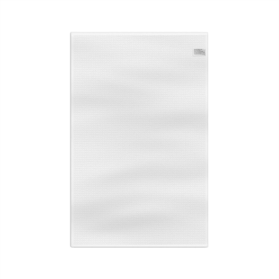 Thumbnail: "God Is Love" Leopard & Rose Print Microfiber Tea Towel