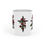 Thumbnail: "Perfect Love Casts Out Fear - Jesus Christ" Heart-Shaped Mug