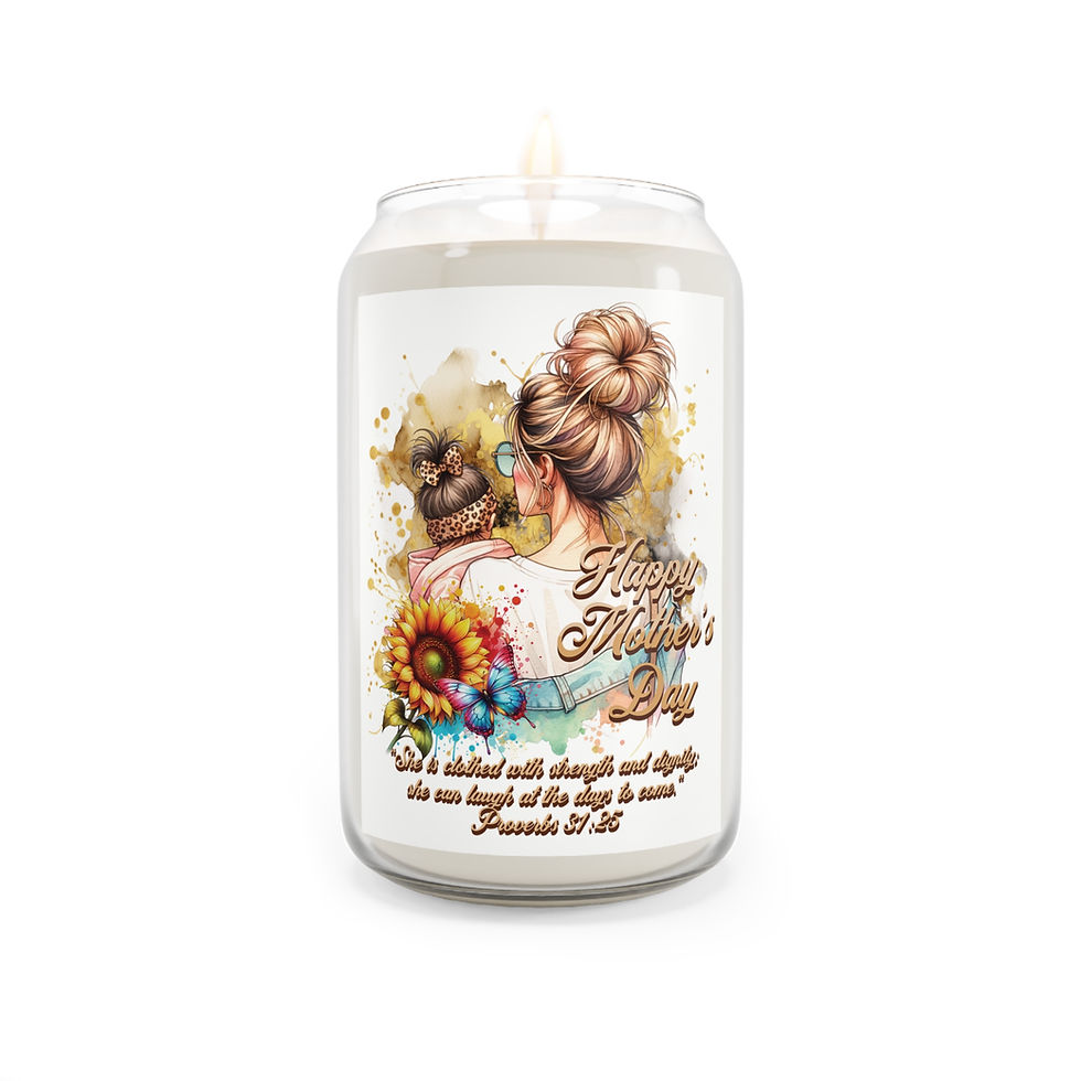 Thumbnail:  "Happy Mother's Day" Scented Candle, 13.75oz