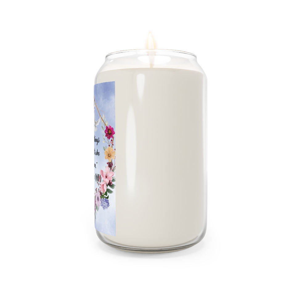 Thumbnail: "I Can Do All Things Through Christ Who Strengthens Me" Scented Candle, 13.75oz