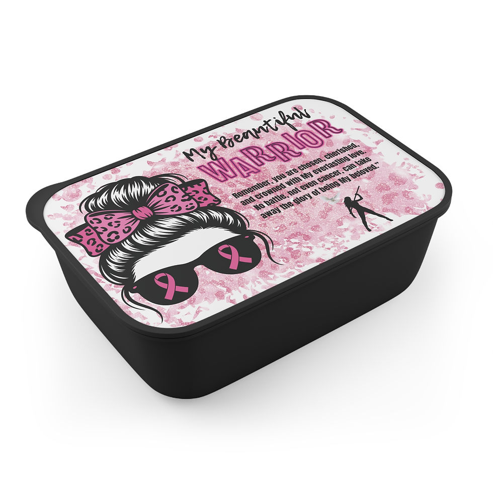 Thumbnail: "My Beautiful Warrior" Bento Box with Utensils
