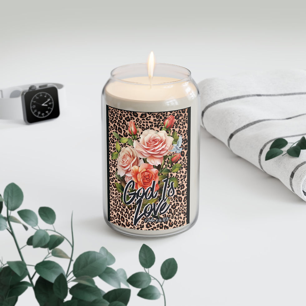 Thumbnail:  "God Is Love" Scented Candle, 13.75oz