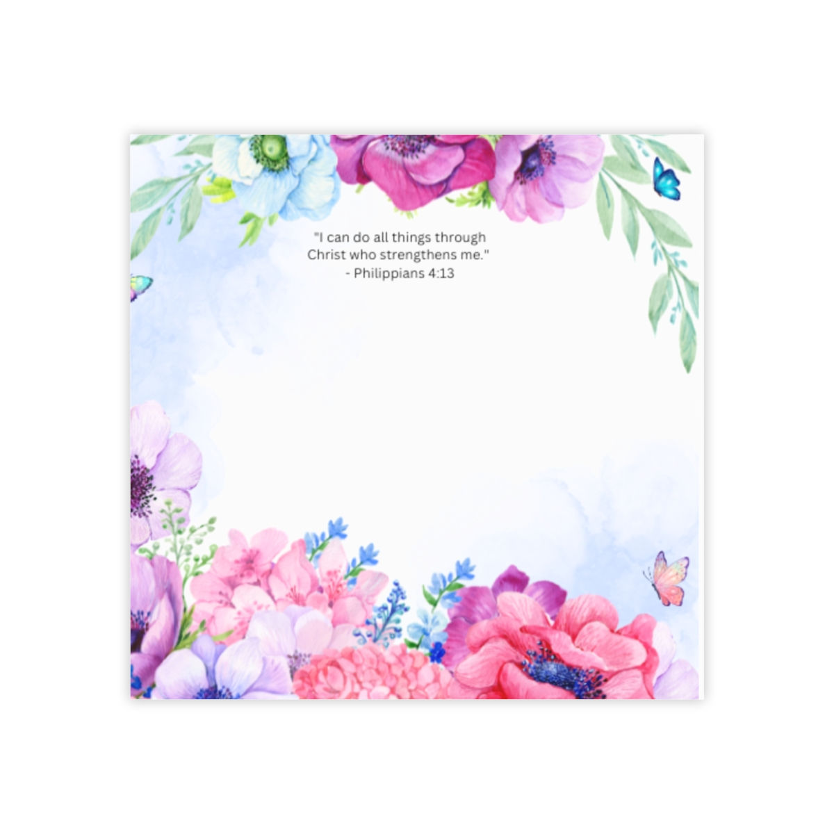 "I can do all things through Christ who strengthens me"