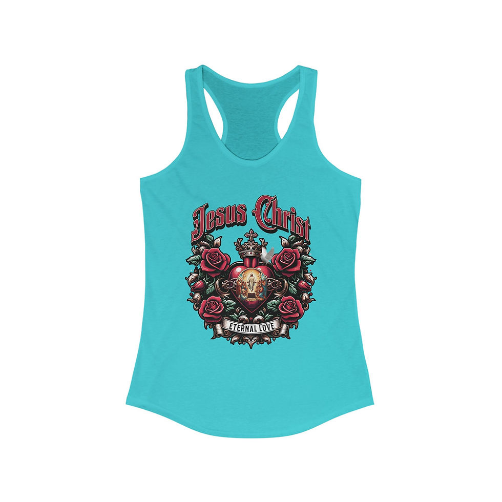 Thumbnail: "Jesus Christ: Eternal Love" Racerback Style