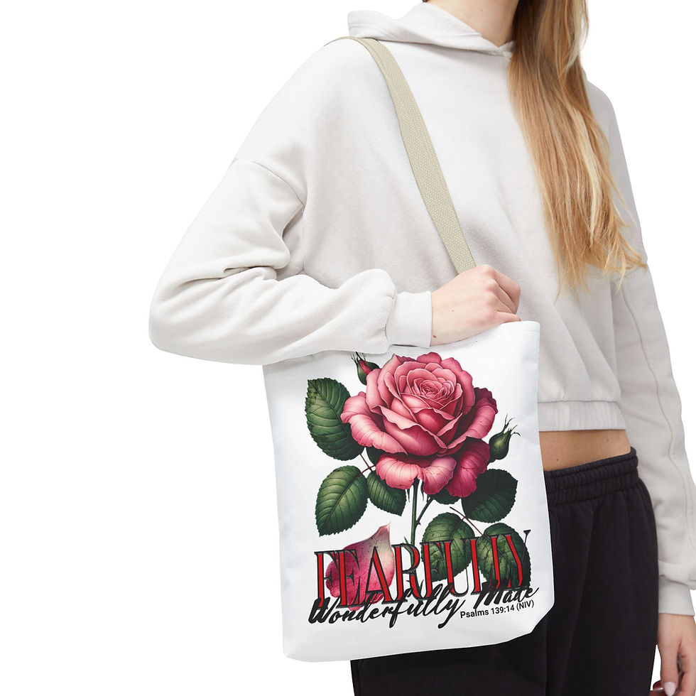 Thumbnail: "Fearfully Wonderfully Made" - Tote Bag