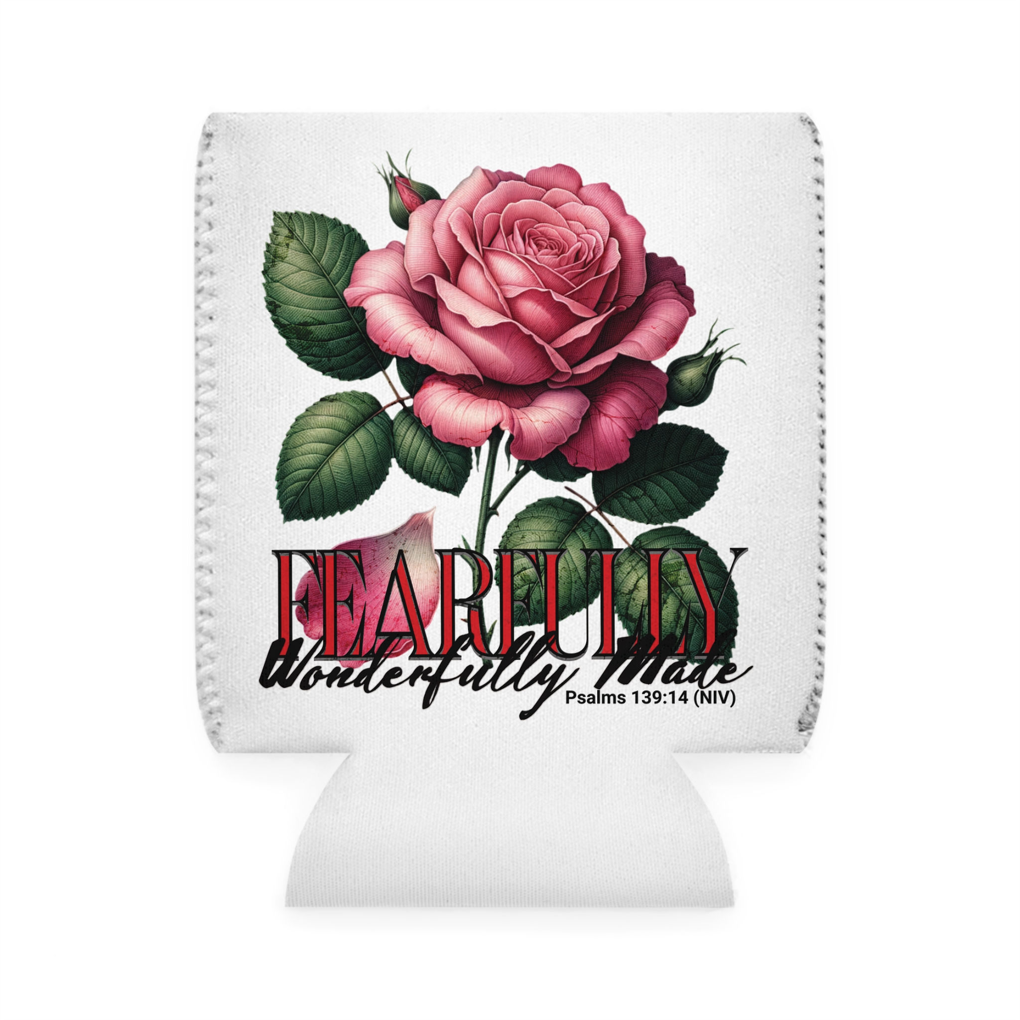 "Fearfully Wonderfully Made" Can Cooler Sleeve