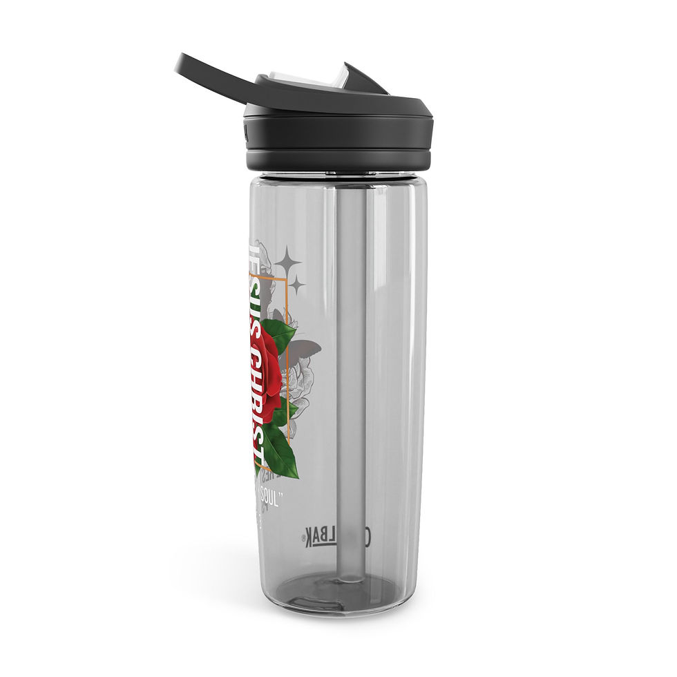 Thumbnail: "Jesus Christ-He Restores My Soul" Water Bottle, 20oz