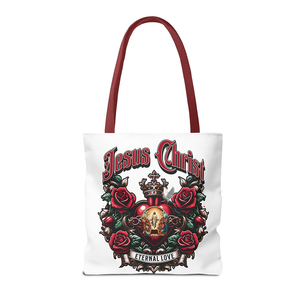 Thumbnail:  "Jesus Christ: Eternal Love" - Tote Bag