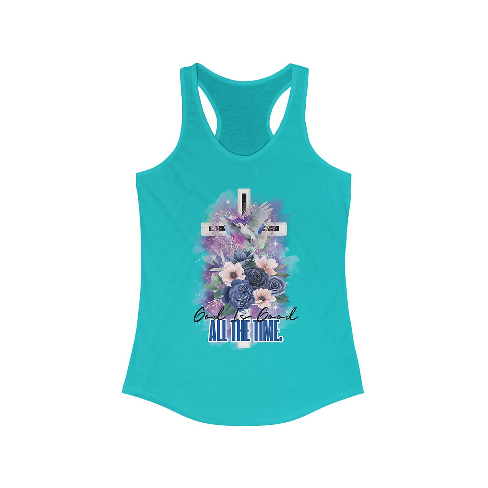 Thumbnail: "God Is Good All The Time" Racerback Style