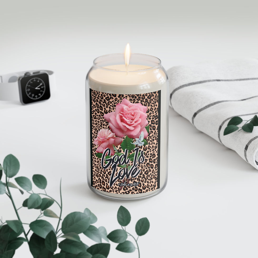 Thumbnail: "God Is Love" Scented Candle, 13.75oz