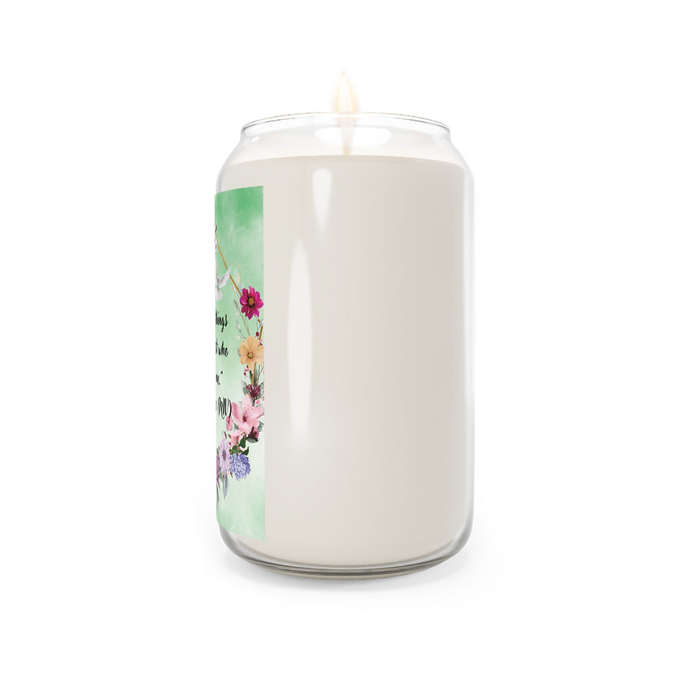 Thumbnail: "I Can Do All Things Through Christ Who Strengthens Me" Scented Candle, 13.75oz