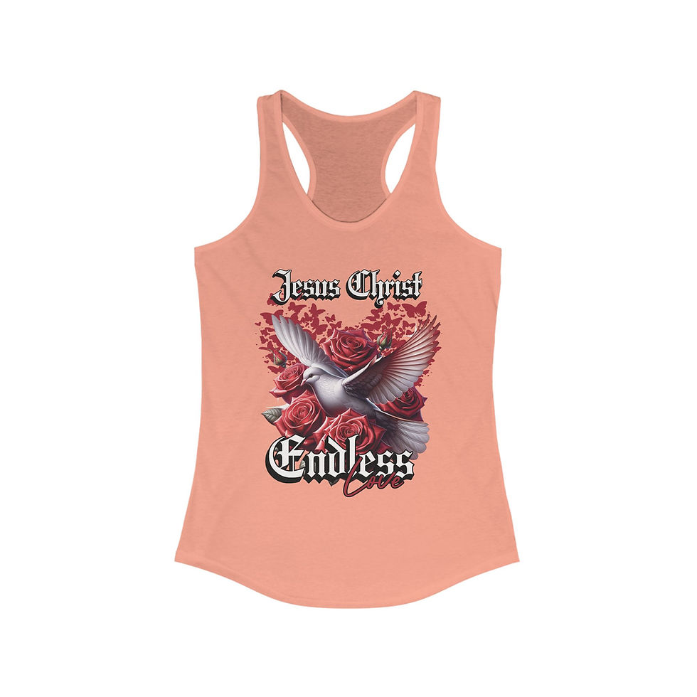 Thumbnail:  "Jesus Christ: Endless Love" Racerback Style