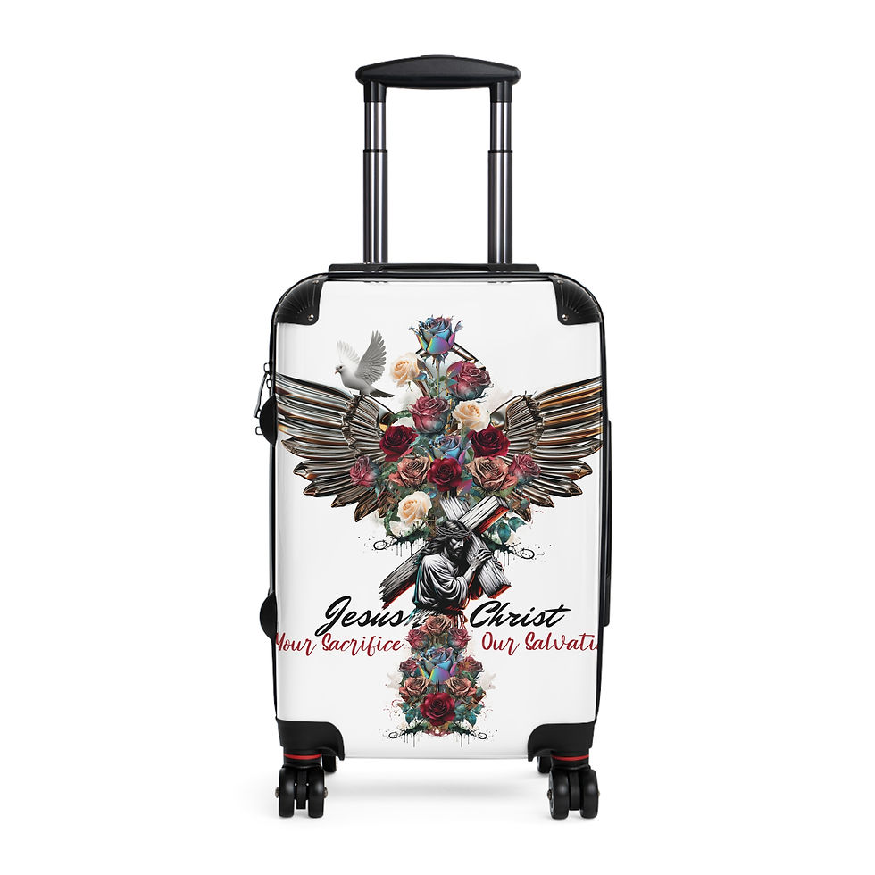 Thumbnail: "Jesus Christ: Your Sacrifice, Our Salvation" Suitcases