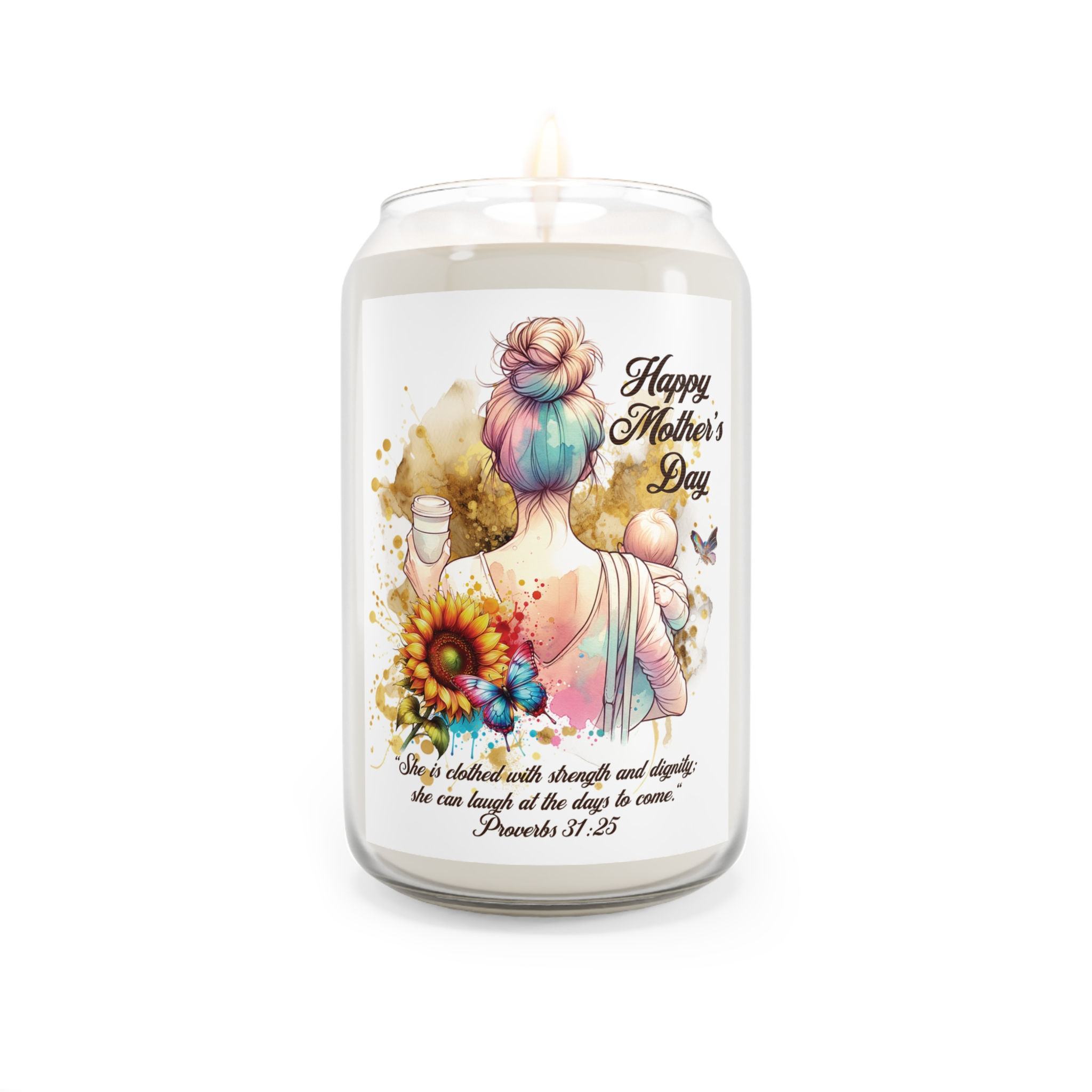 "Happy Mother's Day" Scented Candle, 13.75oz