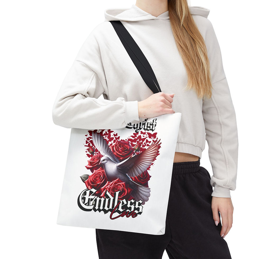 Thumbnail: "Jesus Christ: Endless Love" - Tote Bag