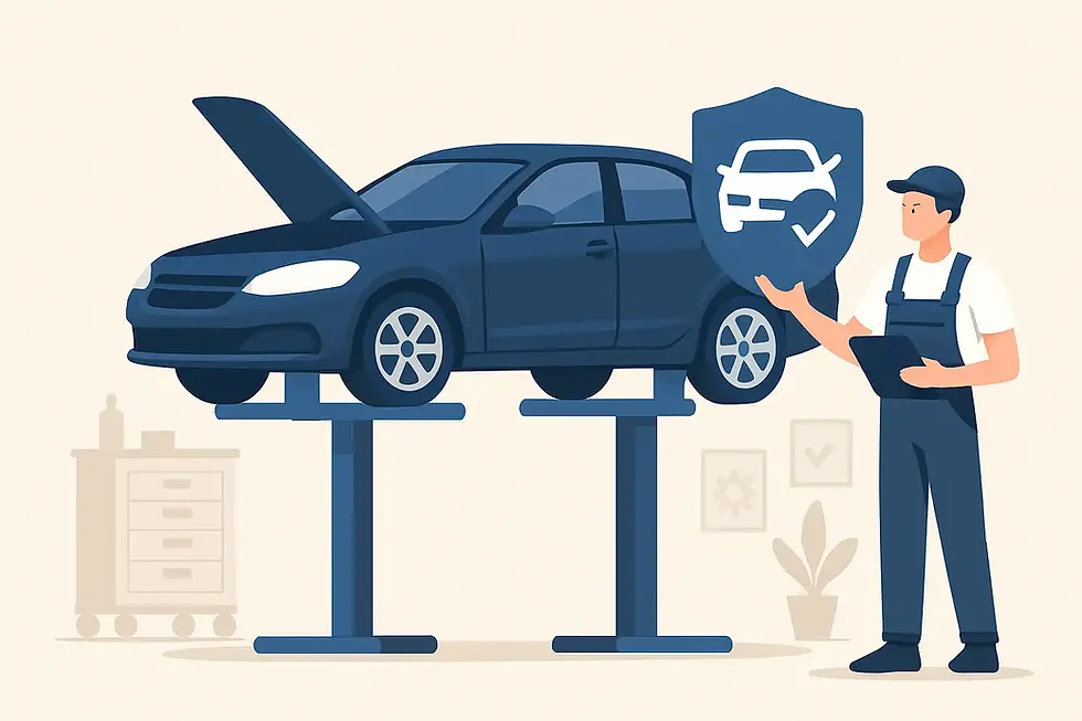 Auto huolto, joka oikeasti säilyttää autosi arvon