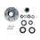 Thumbnail: Galvanized Hub Kit 6 Lug  for 6000 lb Boat Trailer Axle (3000 lb Hub)