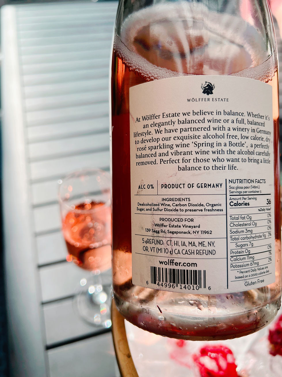 Wine Review Wolffer Estate Vineyard's 'Spring in a Bottle' Sparking Rosé