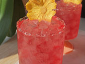 Pineapple Flower Garnishes