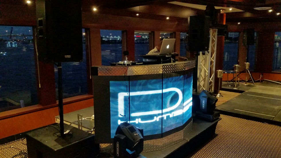 LED Screen DJ Booth