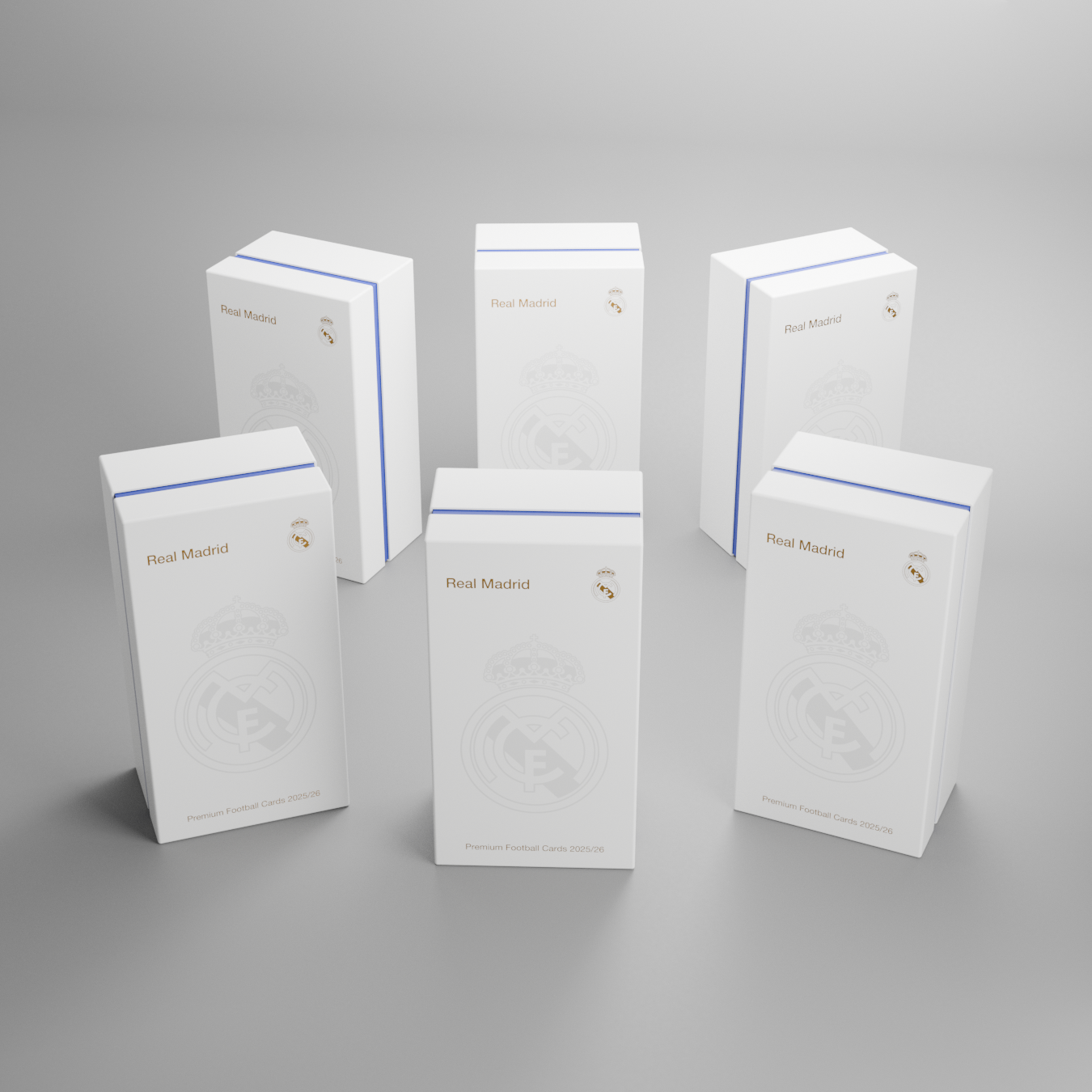 Real Madrid Unique 2025/26 - Minicase (6 Display Boxes)