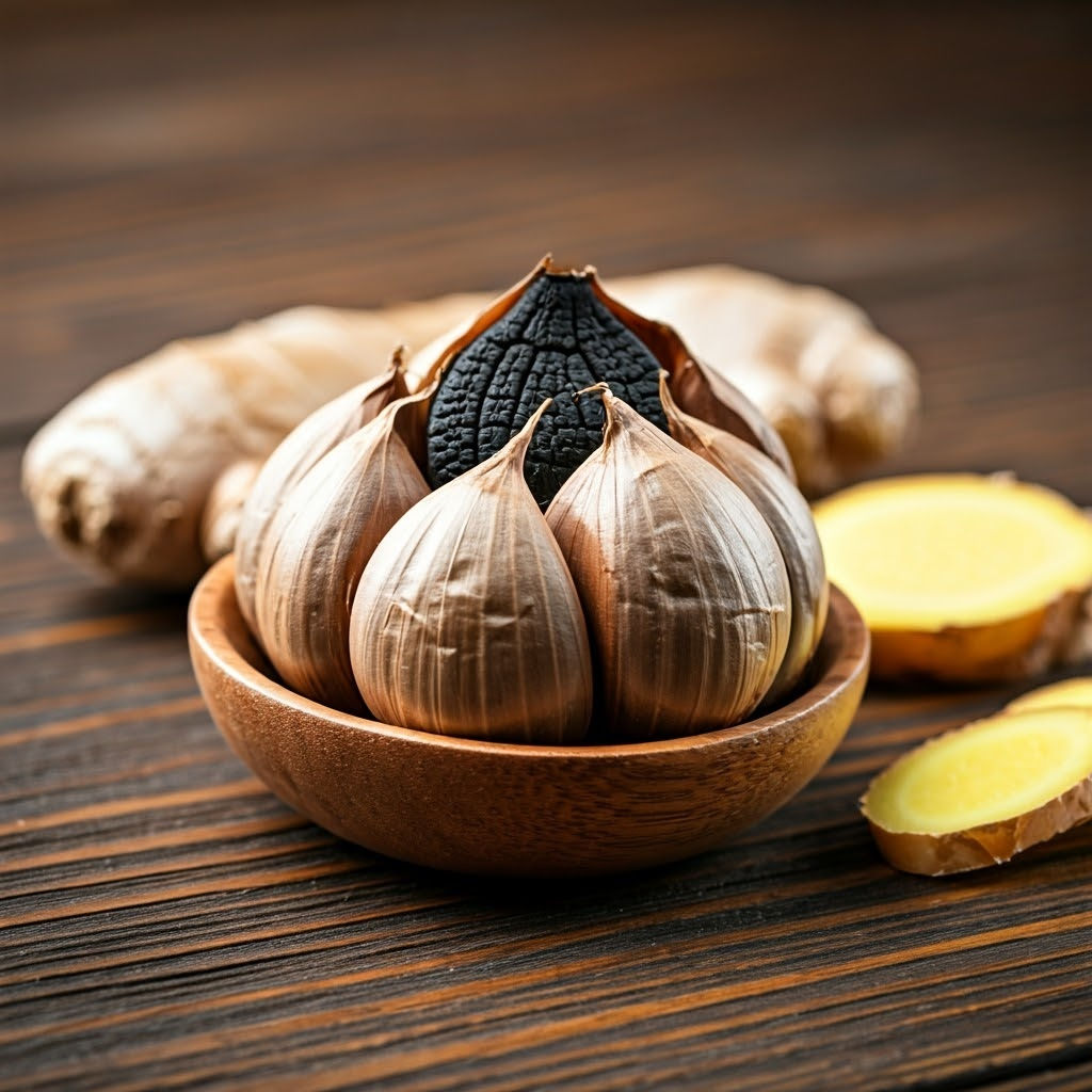 Infused - Ginger and Black Garlic Olive Oil