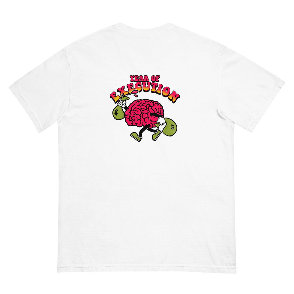 Thumbnail: Year of Execution Unisex garment-dyed heavyweight t-shirt