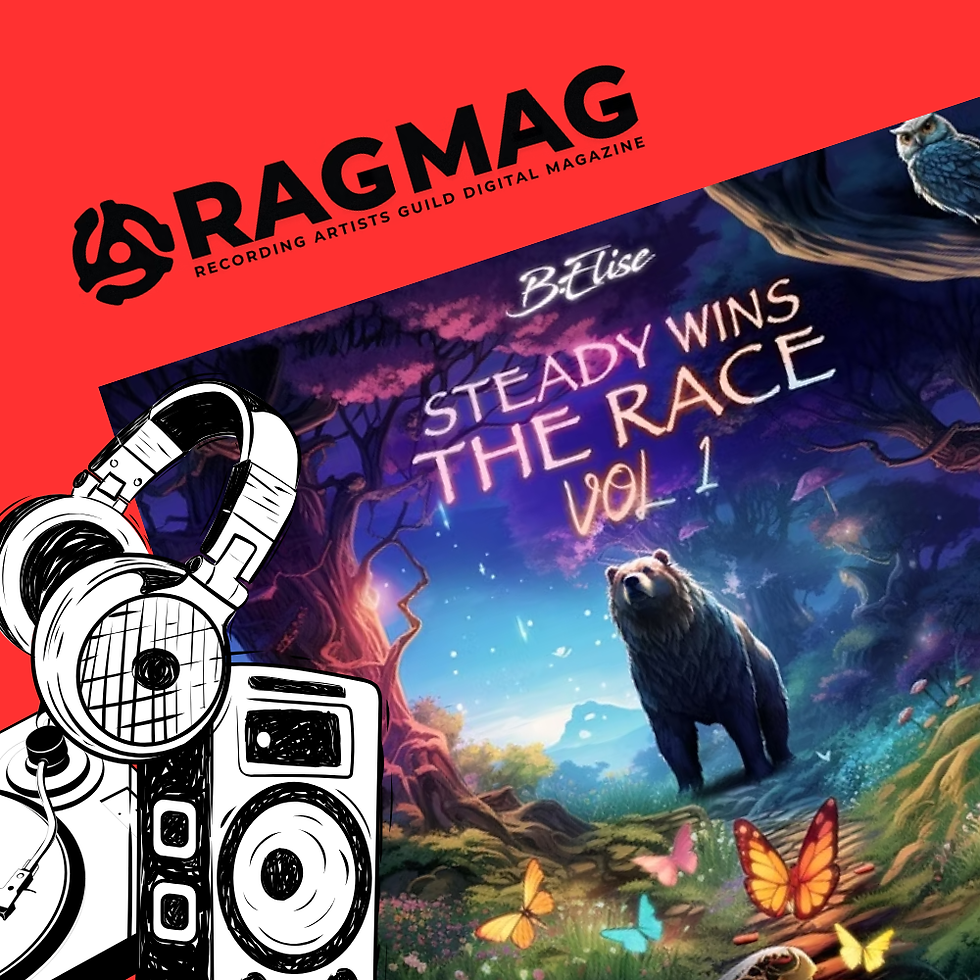 RagMag Feature Review: B. Elise Delivers Deep R&B & Hip-Hop Fusion on Steady Wins The Race, Vol. 1
