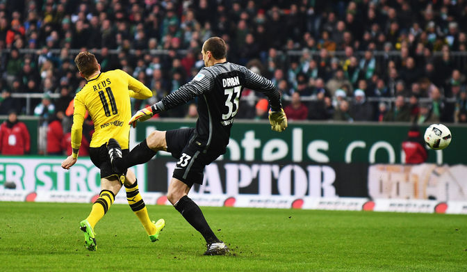 The aggressor Goalkeeper is sent with a red card just before halftime