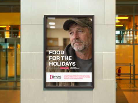 American Food Aid Holiday Poster