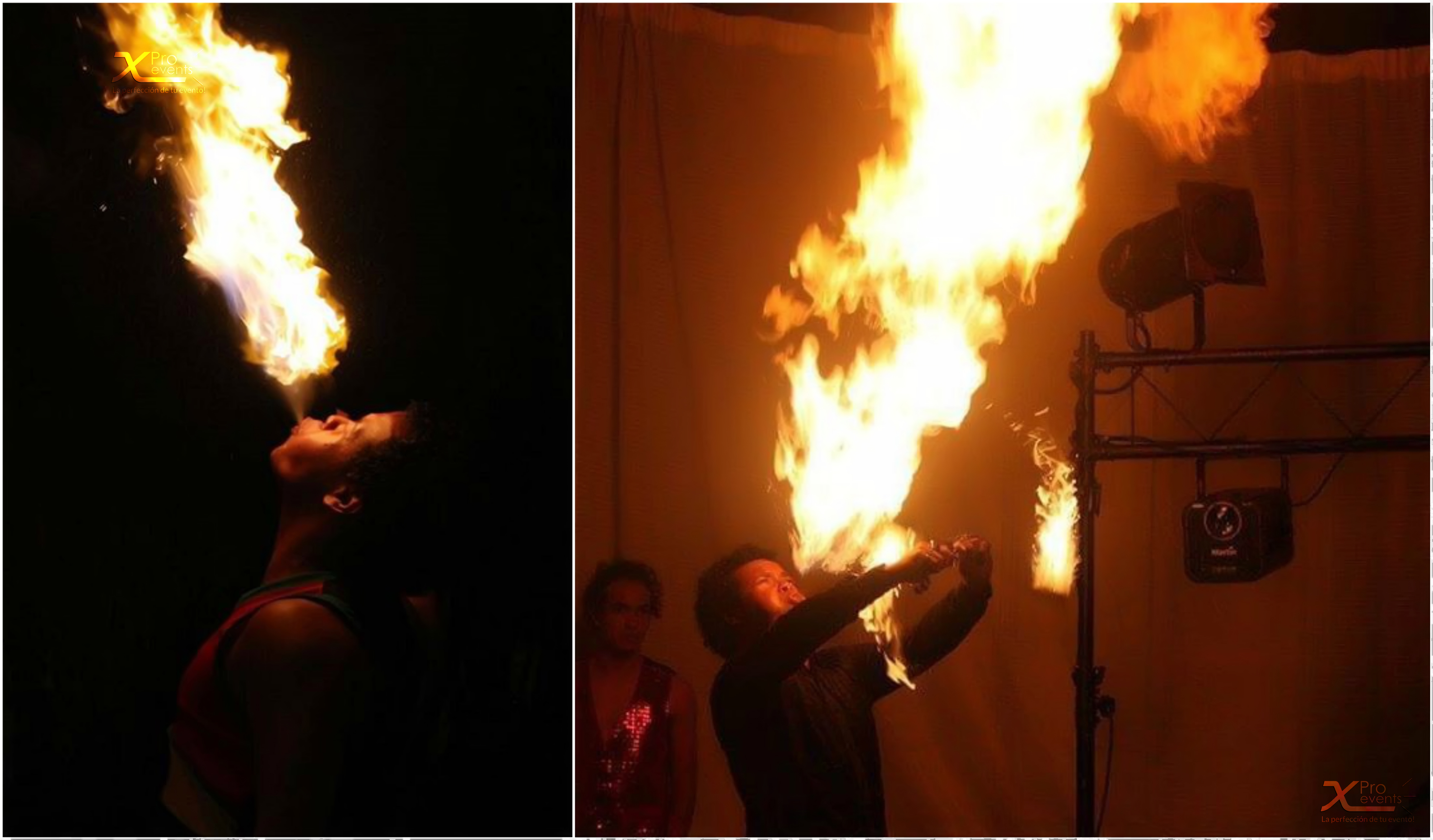 Escupe fuego - Hora Loca - X Pro events