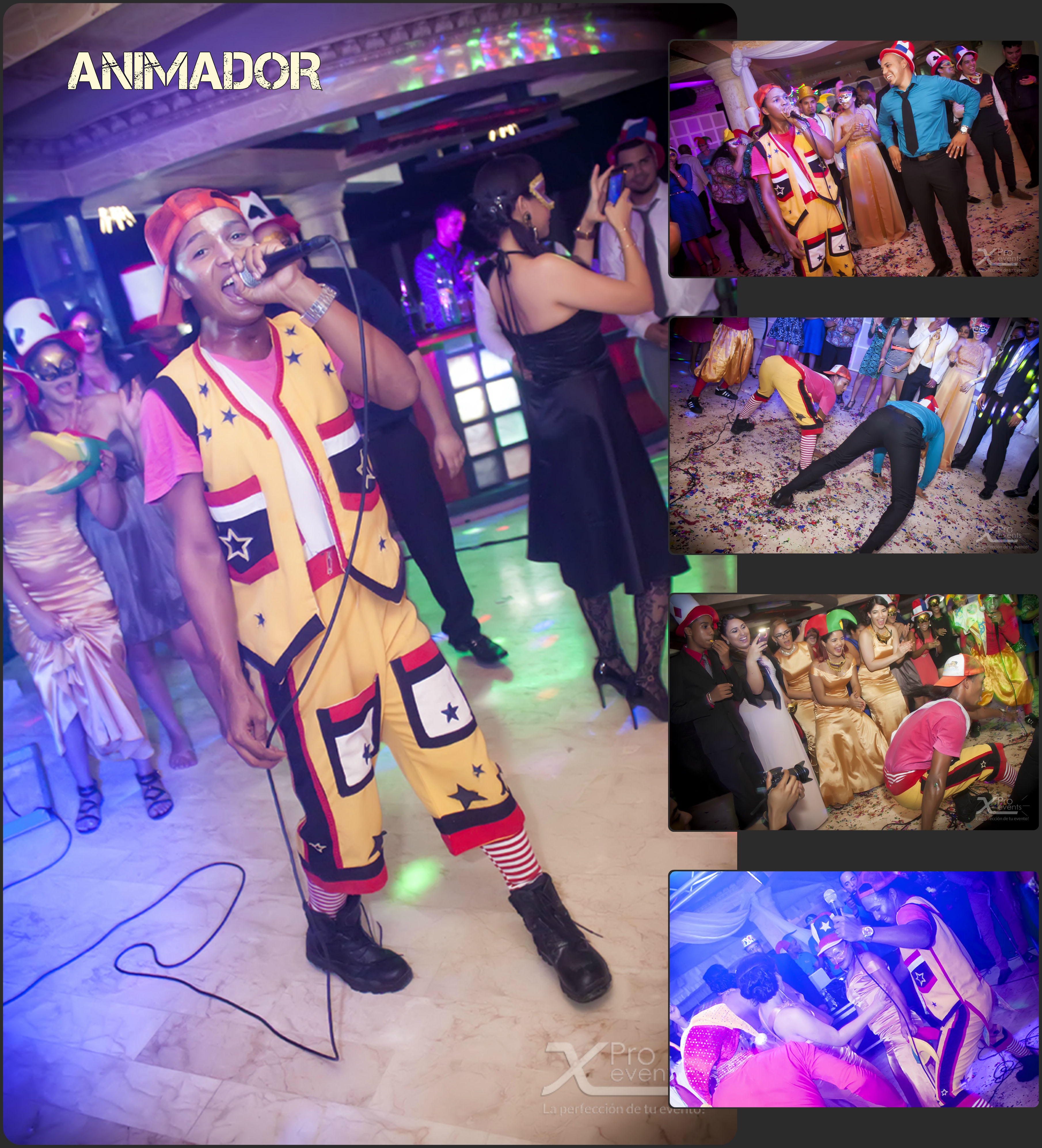 www.Xproevents.com - Animador de hora loca en Boda Bani